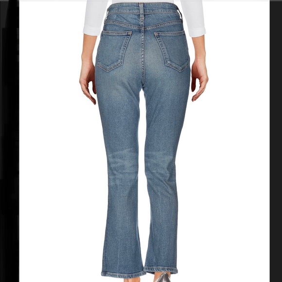 Alexander Wang semi flared denim jean Sz 25 - Picture 8 of 9